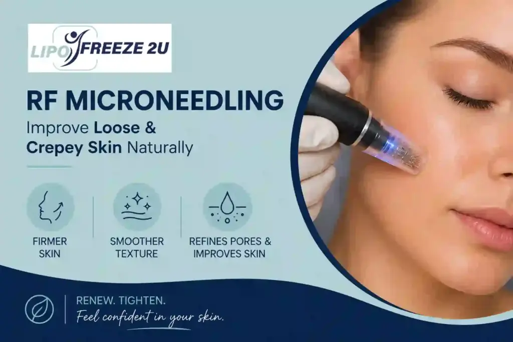 Can RF Microneedling Help Improve Loose and Crepey Skin Ascot?